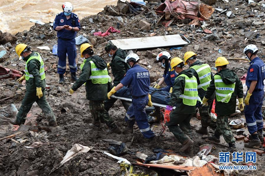 福建泰寧泥石流災害現場發現31具遇難者遺體 仍有7人失聯