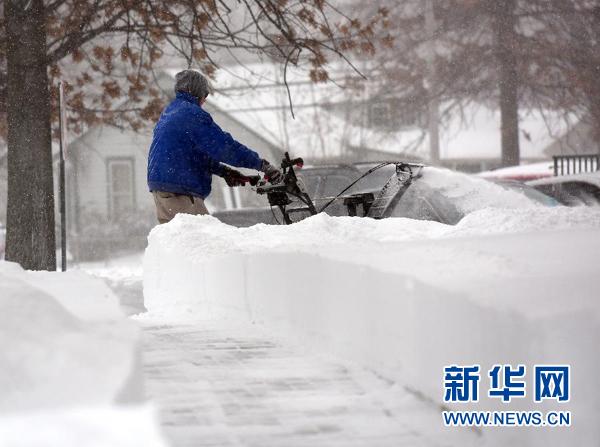 中國寒潮未走美國又遭暴雪襲擊 至少12人死亡(圖)