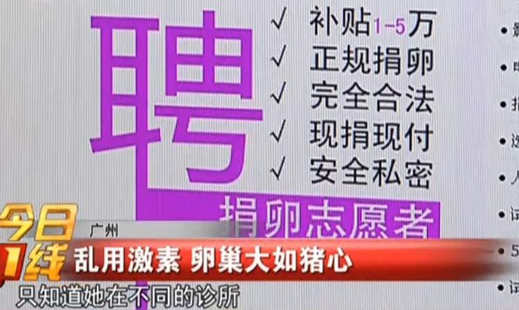 17歲少女賣卵一次取出21顆卵子 導致卵巢內出血險喪命